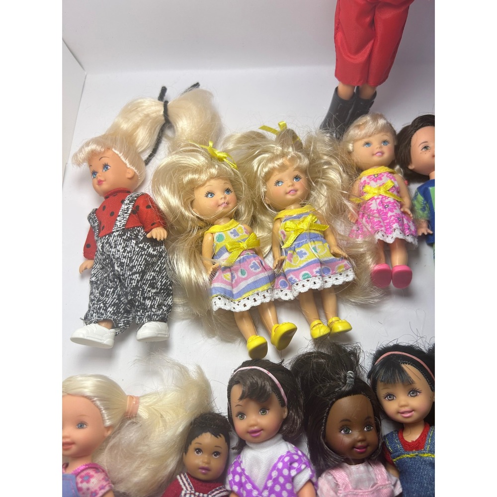Vintage Mattel Kelly Barbie Friends and Simba Doll Lot of 17 with Accessories - Picture 14 of 16